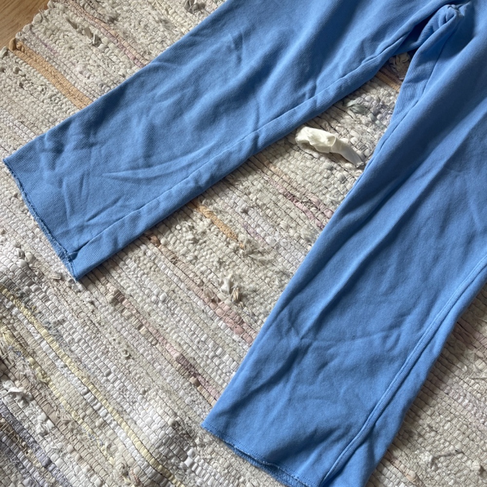 Aerie Blue Sweatpants / Joggers Lounge Pants Pants with Pockets Size Medium - Picture 3 of 7